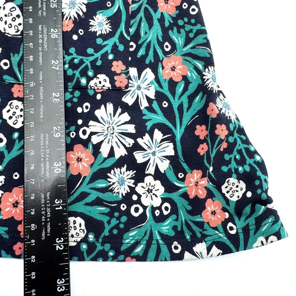 SEASALT CORNWALL Women's 12 Blue Killiow Tunic Dress Bamboo Cotton Pockets - Picture 7 of 7